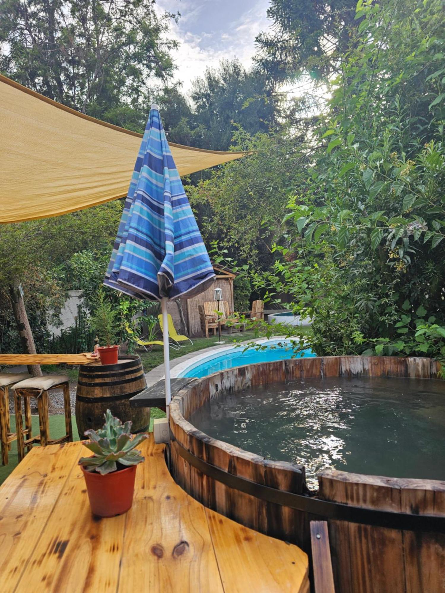 La Araucaria Cabana Con Tinaja Сан-Фелипе Экстерьер фото
